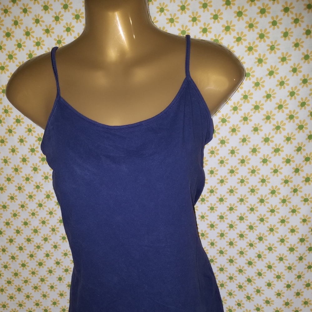 No Boundaries Navy Blue Cami Tank Top